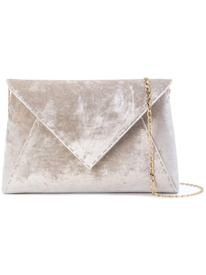 Tyler Ellis Lee Pouchet Large Clutch - Neutrals