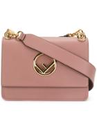 Fendi Kan I F Tote Bag - Pink & Purple