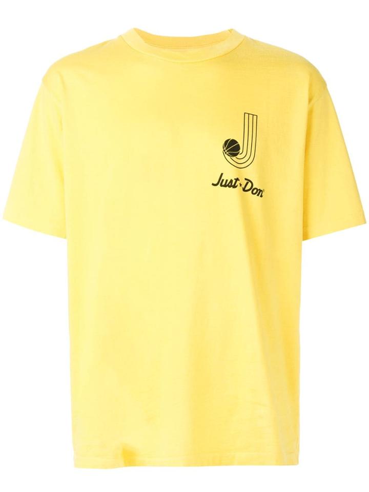 Just Don The Sound T-shirt - Yellow