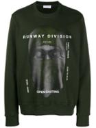 Ih Nom Uh Nit Open Casting Sweatshirt - Green