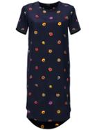 Ps By Paul Smith Floral Print T-shirt Dress - Blue