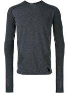 Y-3 Merino Tech Long Sleeve T-shirt, Men's, Size: Small, Black, Polyamide/polyester/wool