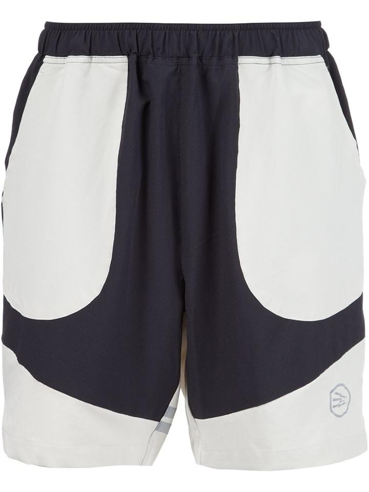 Brandblack Colour Block Track Shorts