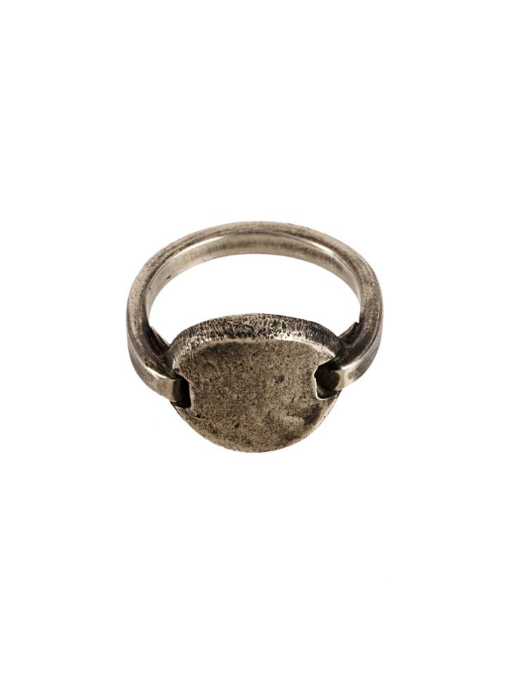 Werkstatt:münchen Round Tag Ring - Metallic