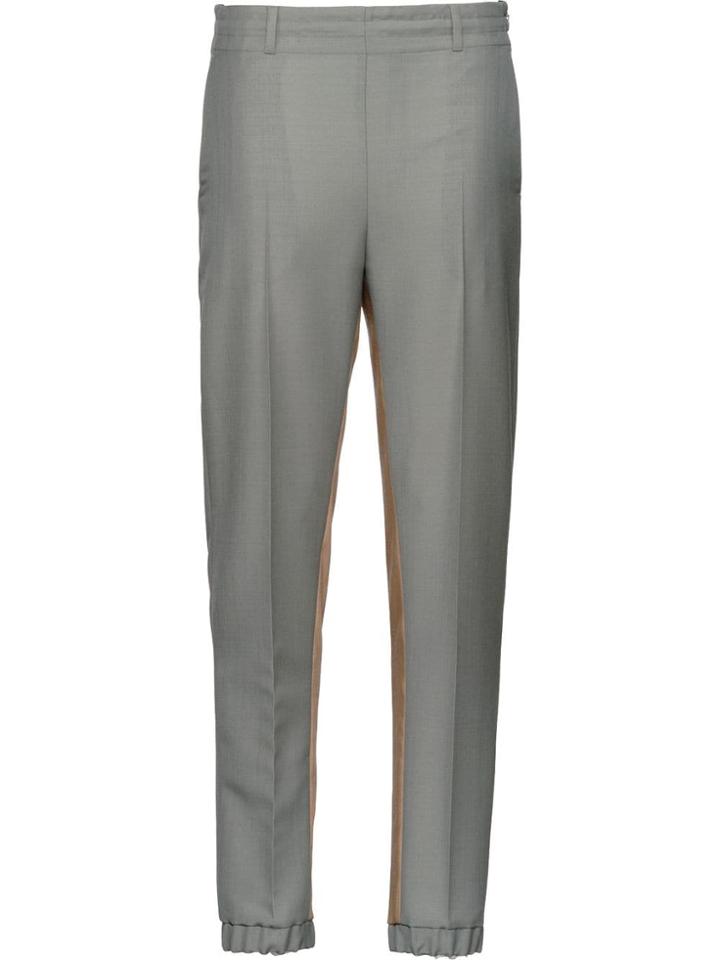 Prada Kid Mohair Trousers - Gold