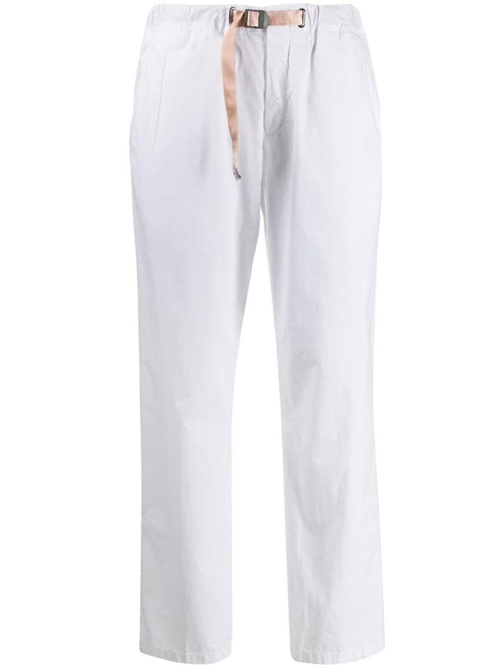White Sand Buckled Trousers
