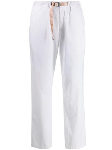 White Sand Buckled Trousers