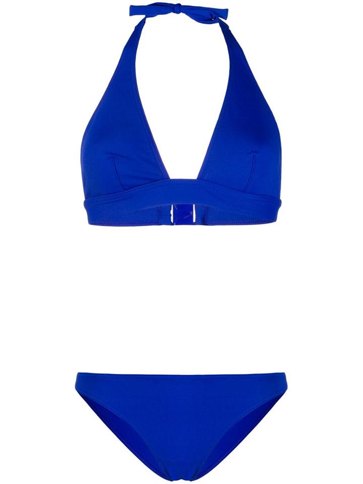 Eres Triangle Top Bikini - Blue