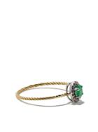 Wouters & Hendrix Gold 18kt Diamond And Emerald Ring - Yellow