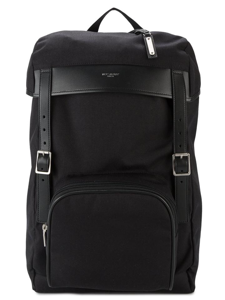 Saint Laurent Moon Backpack - Black