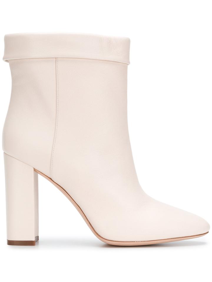 Twin-set Heeled Ankle Boots - White