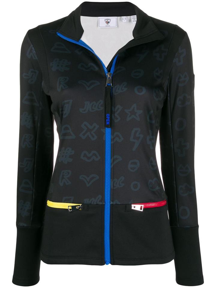 Rossignol Climi Layered Zipped Top - Black