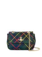 Vivienne Westwood Plaid Mini Shoulder Bag - Red