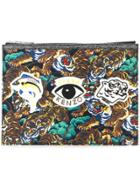 Kenzo Multi Icon Clutch - Multicolour