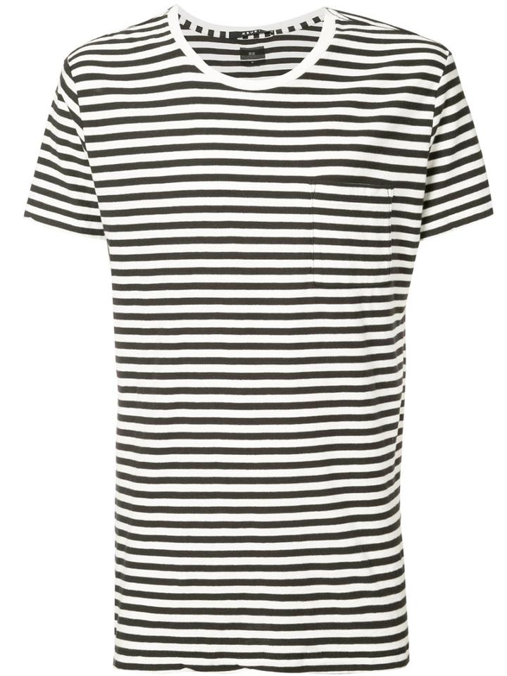 Ksubi - Striped T-shirt - Men - Cotton - S, Black, Cotton