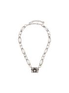 Dannijo Edelweiss Necklace - Oxidized Silver