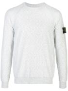 Stone Island Classic Knit Jumper - Grey