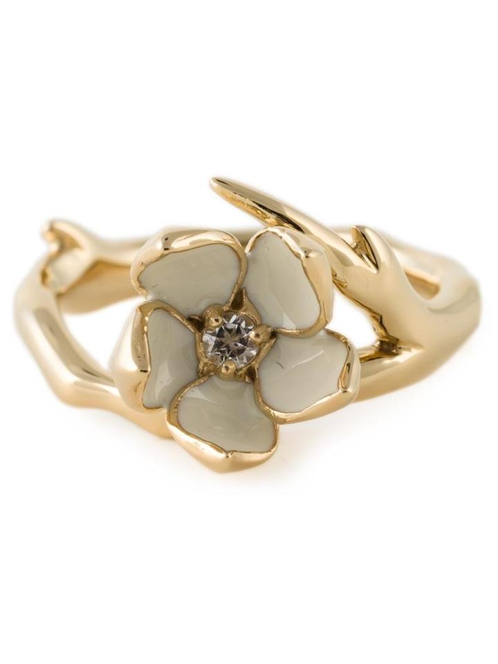 Shaun Leane 'cherry Blossom' Topaz Ring, Women's, Size: 56, Metallic