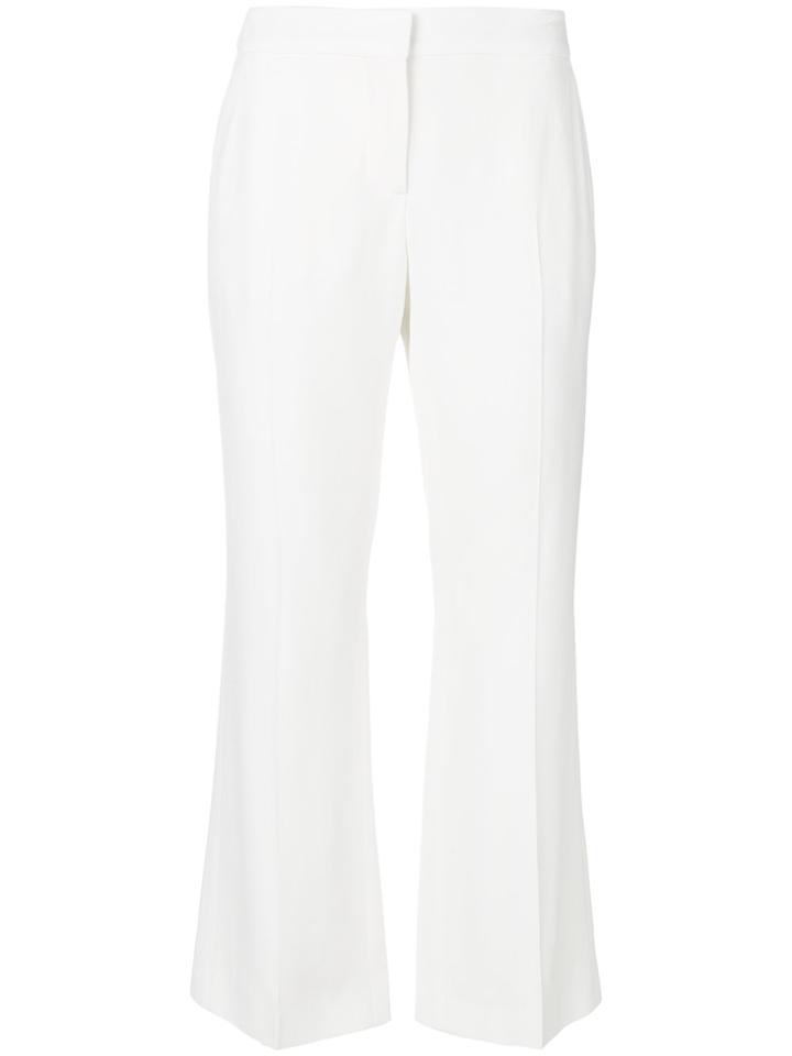 Alexander Mcqueen Kickback Trousers - White