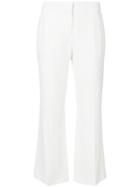 Alexander Mcqueen Kickback Trousers - White