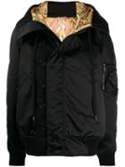 Nº21 Contrasting Interior Jacket - Black