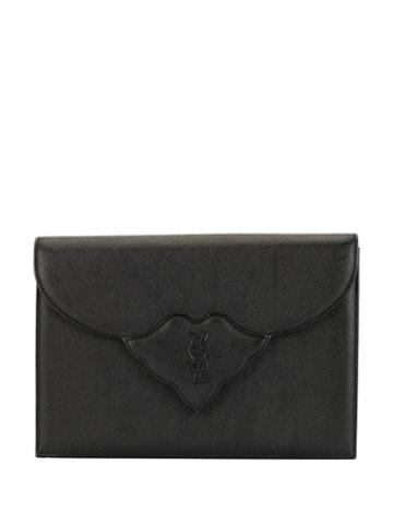 Yves Saint Laurent Pre-owned Monogram Clutch - Black