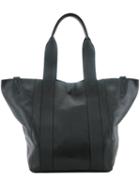 Alexander Wang Convertible Tote Bag, Men's, Black, Calf Leather