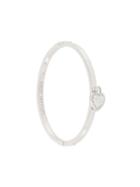 Michael Kors Logo Heart Bangle, Women's, Metallic
