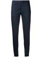 Dondup Navy Skinny Trousers - Blue