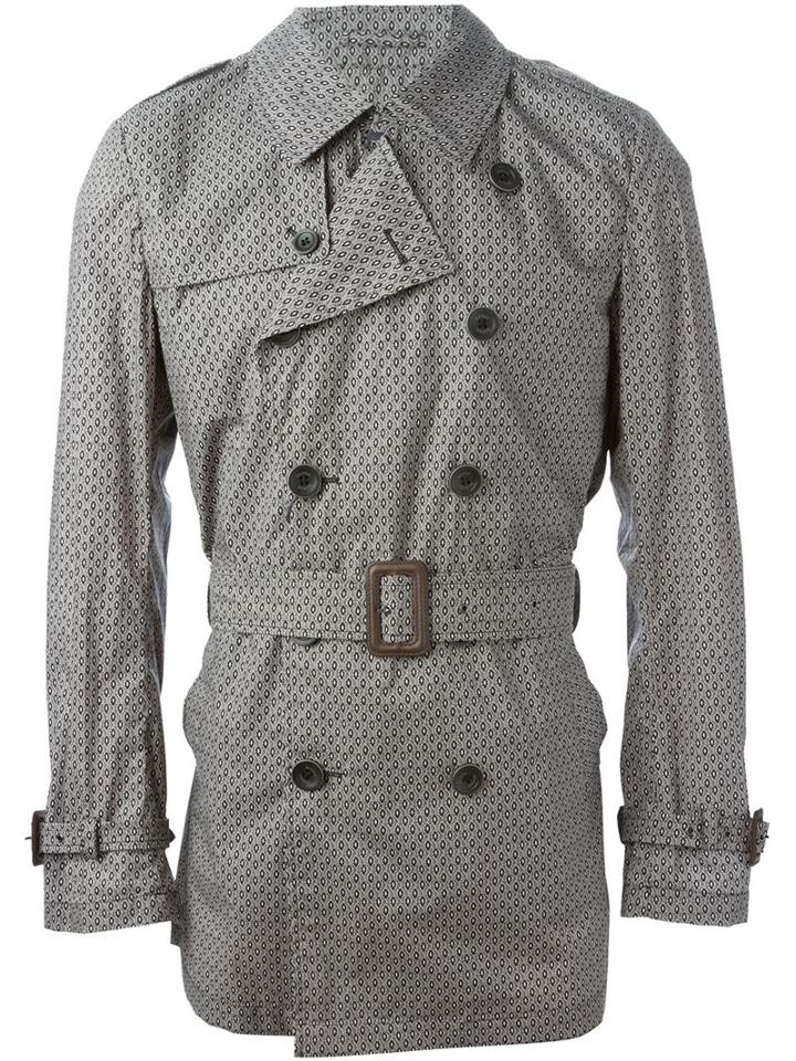 Herno Printed Trench Coat