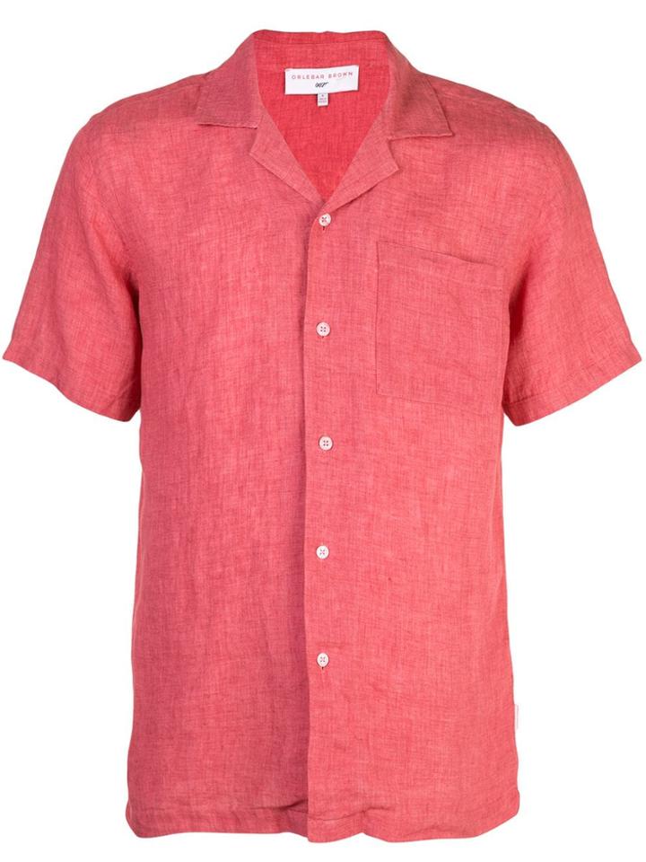 Orlebar Brown 007 X Orlebar Brown Shirt - Red