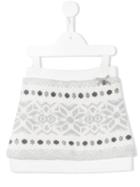 Lapin House Fair Isle Knit Skirt, Girl's, Size: 6 Yrs, White