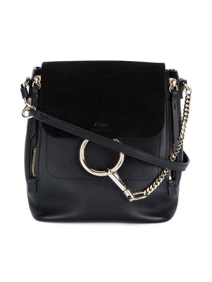 Chloé Small Faye Backpack - Black