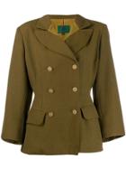 Jean Paul Gaultier Pre-owned Double Breasted Jacket - Green