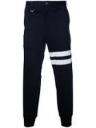 Guild Prime - Striped Track Trousers - Men - Cotton - 1, Blue, Cotton