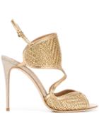 Salvatore Ferragamo Woven Sandals - Neutrals