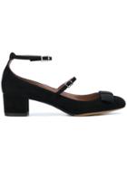 Tabitha Simmons Strappy Bow Pumps - Black