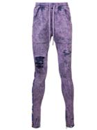Alchemist Slim Fit Track Trousers - Purple