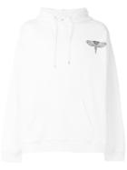 Marcelo Burlon County Of Milan Wings Logo Print Hoodie - White
