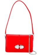 Carven Mini Camera Bag, Women's, Red, Calf Leather