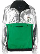 Marcelo Burlon County Of Milan Colour Block Jacket - Metallic