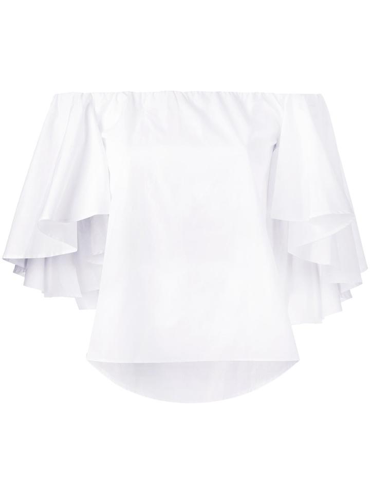 Sara Roka - Petra Blouse - Women - Cotton - 42, Women's, White, Cotton