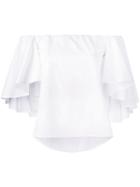 Sara Roka - Petra Blouse - Women - Cotton - 42, Women's, White, Cotton