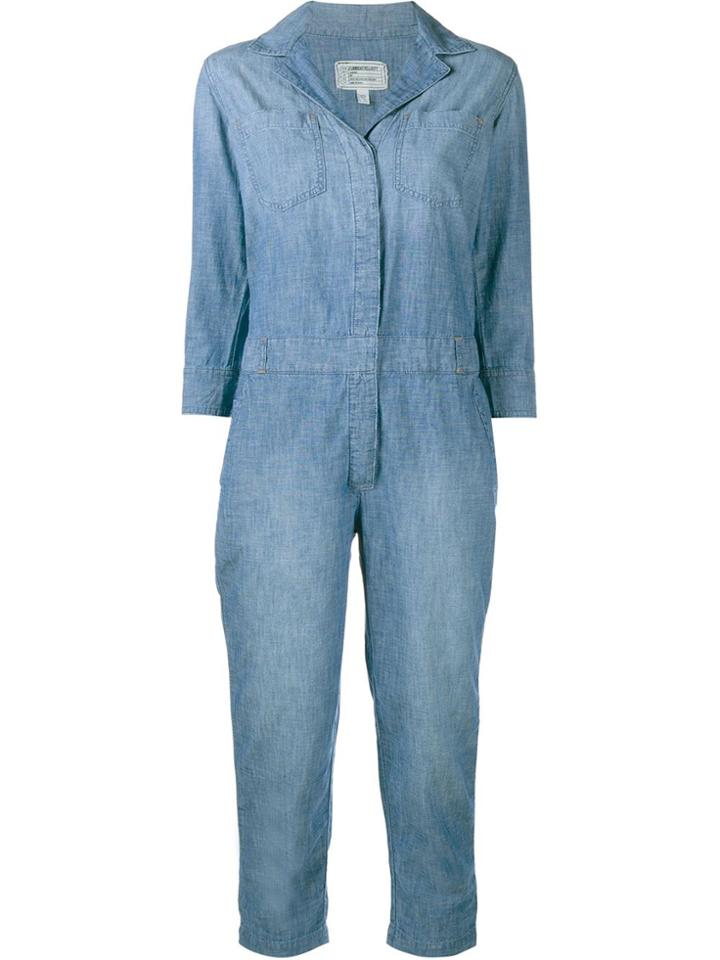 Current/elliott The Canal Denim Overall - Blue