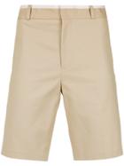 Egrey Tailored Straight-fit Shorts - Nude & Neutrals