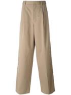 3.1 Phillip Lim Wide Leg Trousers, Men's, Size: 31, Nude/neutrals, Cotton/wool