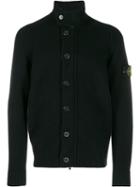 Stone Island Compass Badge Cardigan - Black