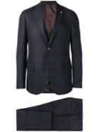 Lardini Three-piece Formal Suit - Blue