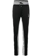 Mjb Striped Trim Track Pants - Black