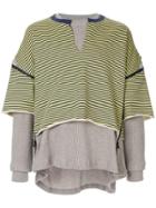 Facetasm Layered Zipped Jumper - Yellow